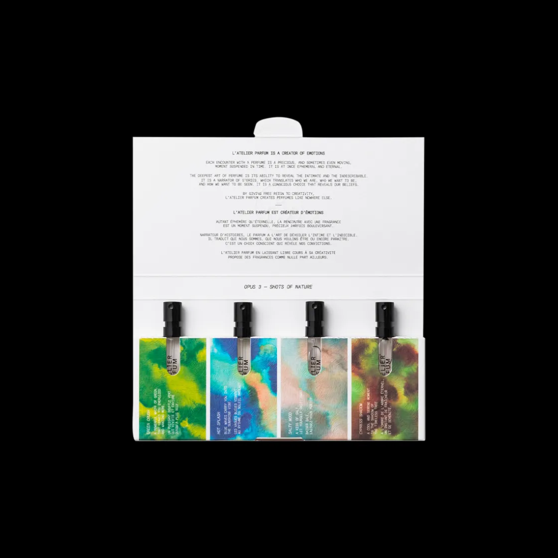 L’atelier Parfum Opus 3 Discovery Set 4x2ml Sale