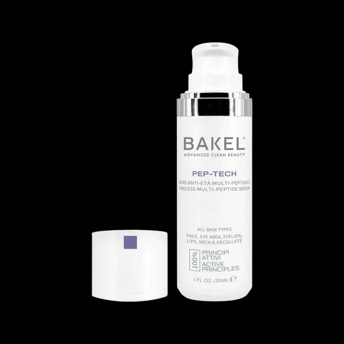Bakel Pep-Tech Serum Case & Refill 30ml New