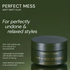 Hair by Sam McKnight Perfect Mess Matt Sculpting Clay 50ml