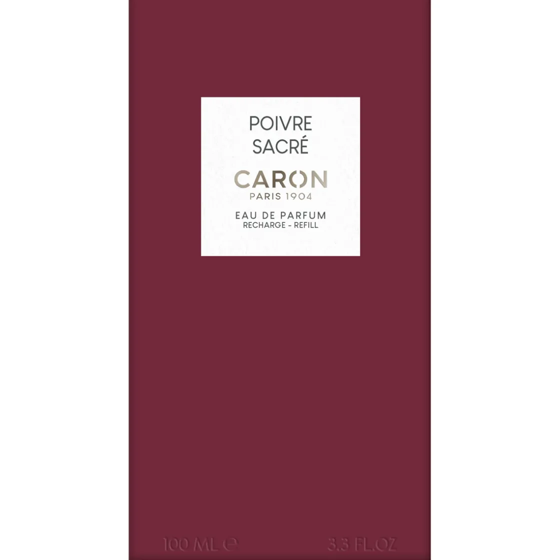 Caron Poivre Sacre Eau de Toilette Refill 100ml Clearance