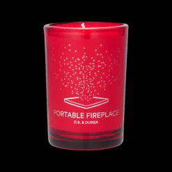 D.S. & DURGA Portable Fireplace Scented Candle L.E. 198gr Hot