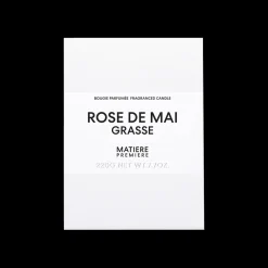 Matiere Premiere Rose de Mai Grasse Scented Candle 220gr