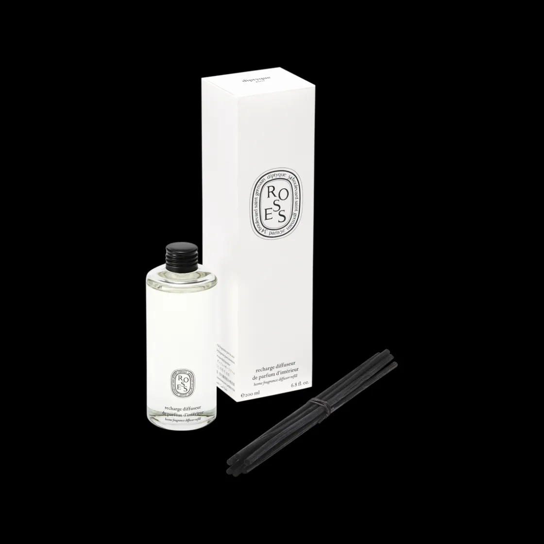 Diptyque Roses Home Fragrance Diffuser Refill 200ml Clearance