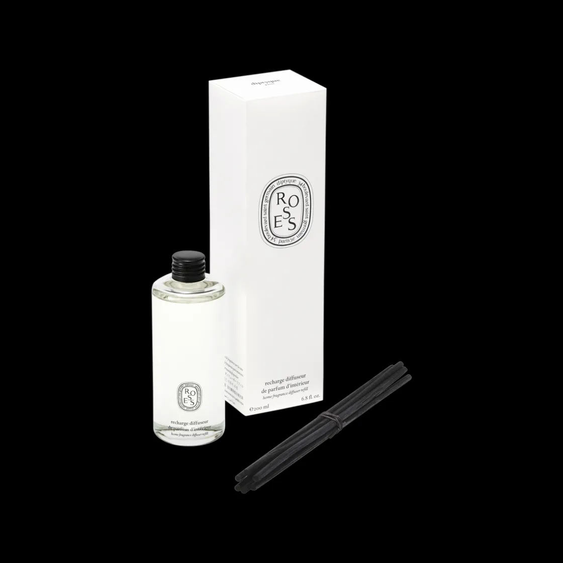 Diptyque Roses Home Fragrance Diffuser Refill 200ml Clearance