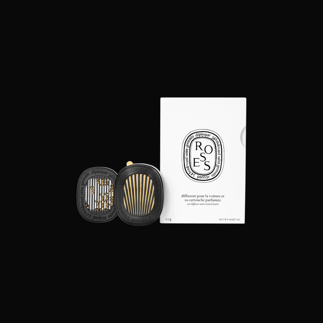 Diptyque Roses Perfumed Car Diffuser Outlet