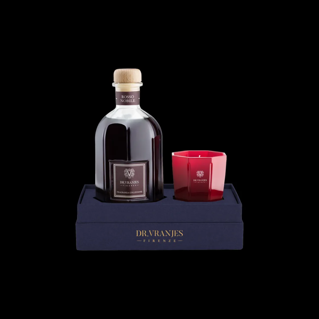 Dr. Vranjes Firenze Rosso Nobile Gift Set Diffuser + Candle