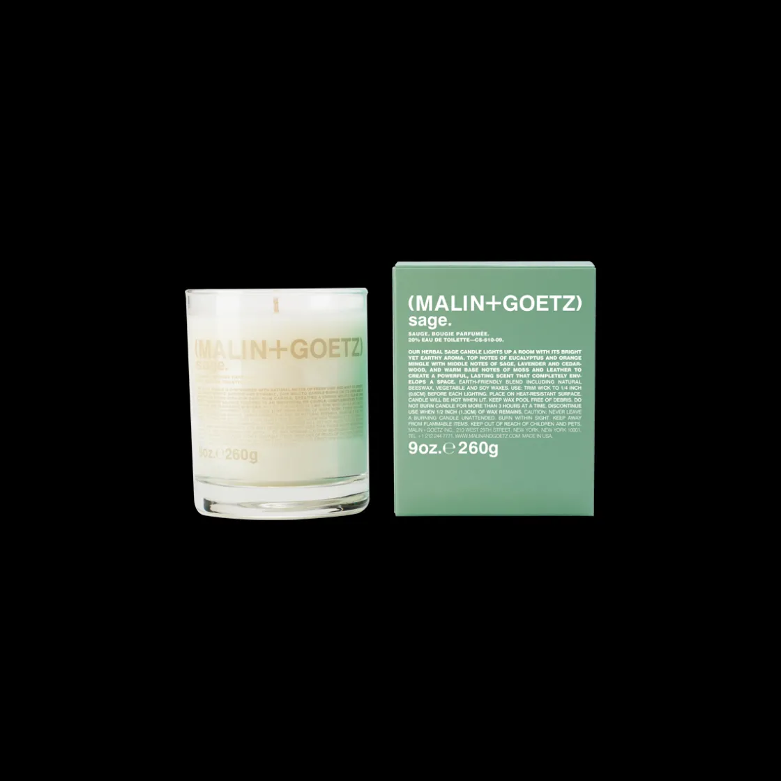 MALIN+GOETZ Sage Scented Candle 255gr Sale