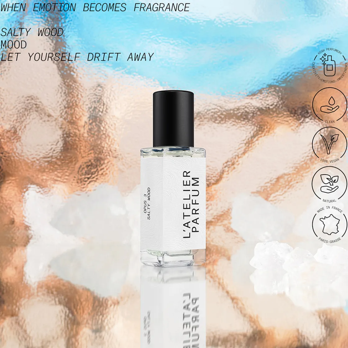 L’atelier Parfum Salty Wood Eau de Parfum 15ml Sale