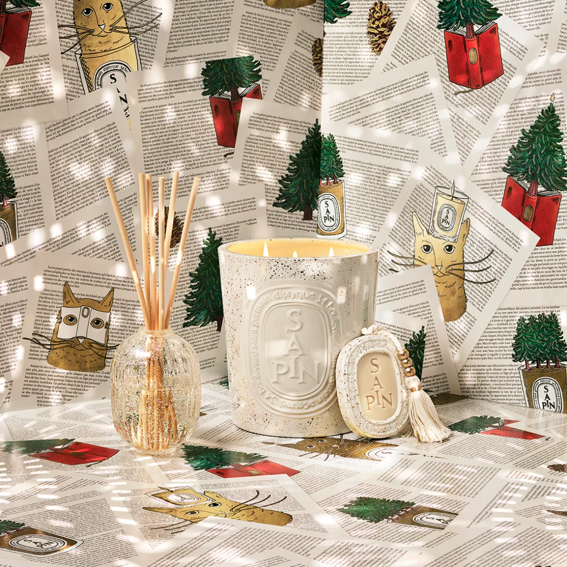 Diptyque Sapin Scented Oval 35gr New