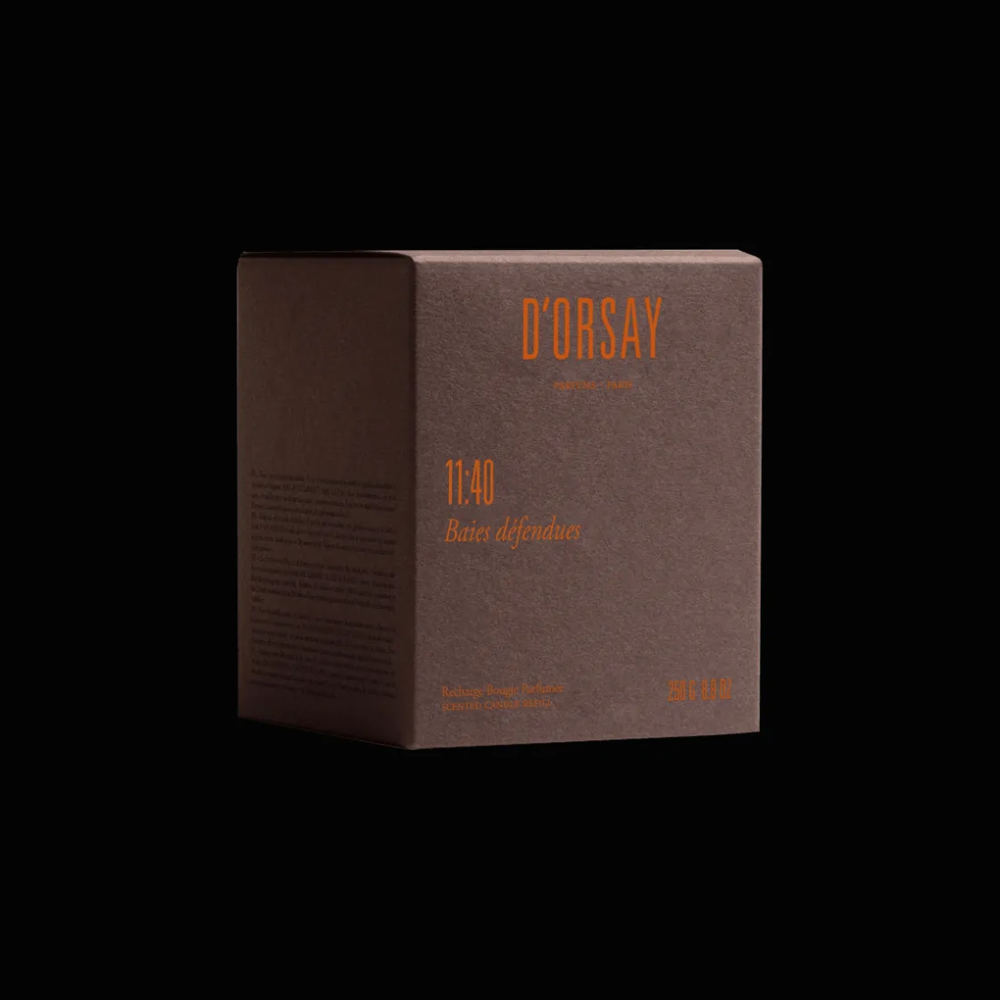 D'Orsay Scented Candle 11:40 Baies défendues 250gr Online