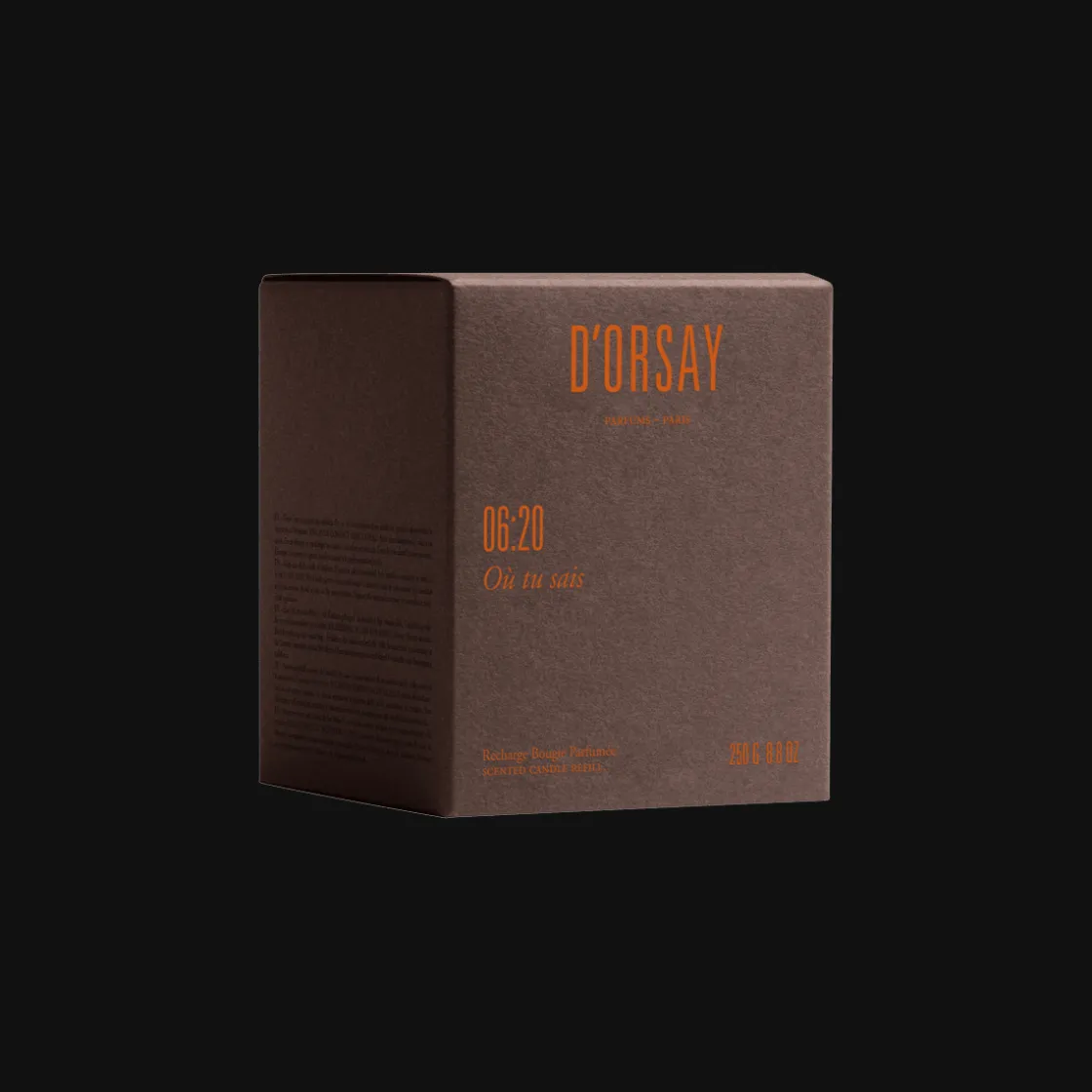 D'Orsay Scented Candle 06:20 Ou tu Sais Refill 250gr Best