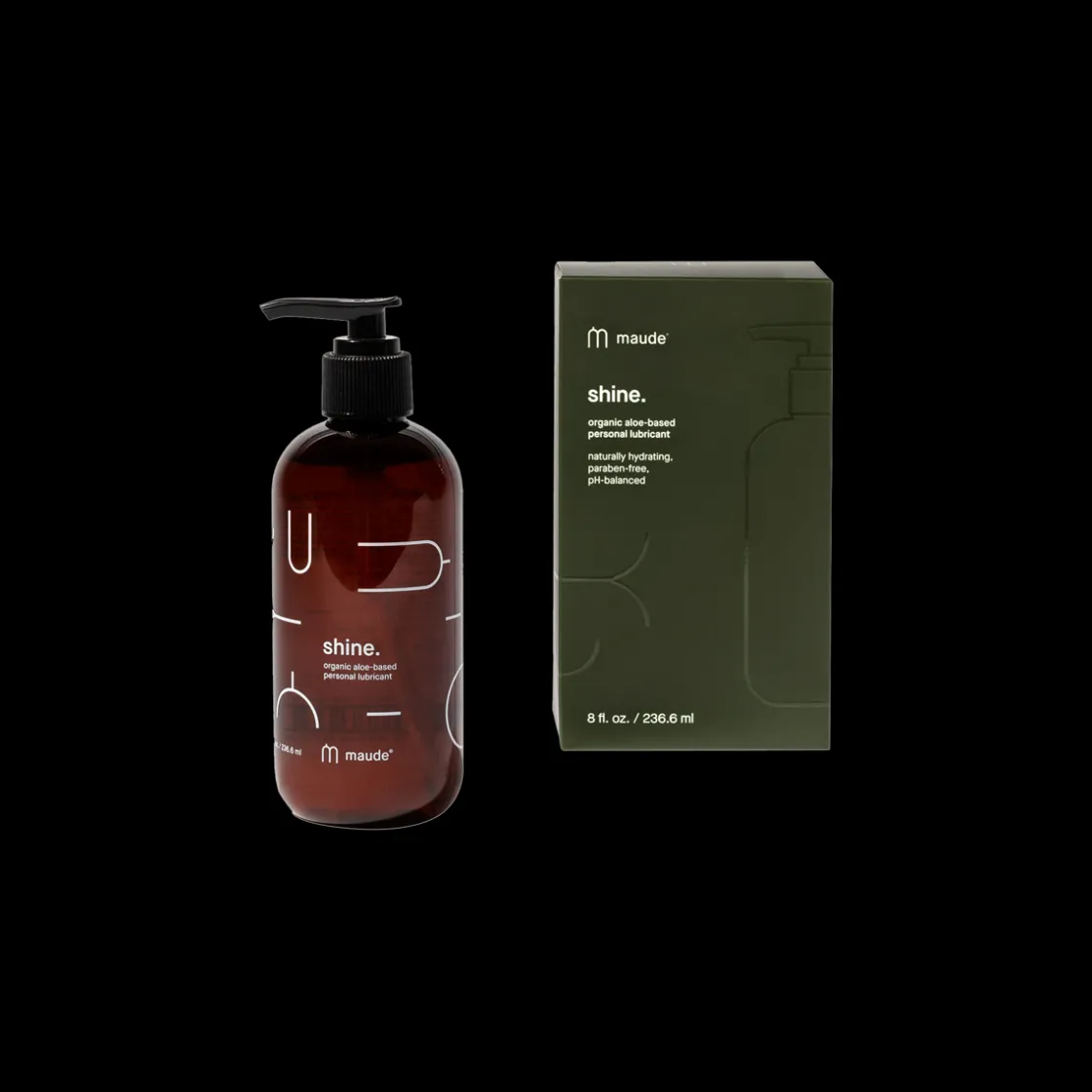Maude Shine Organic Aloe-Based Lubricant 237ml Online