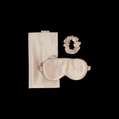 Dore & Rose Silk Sleep Bundle Champagne Hot