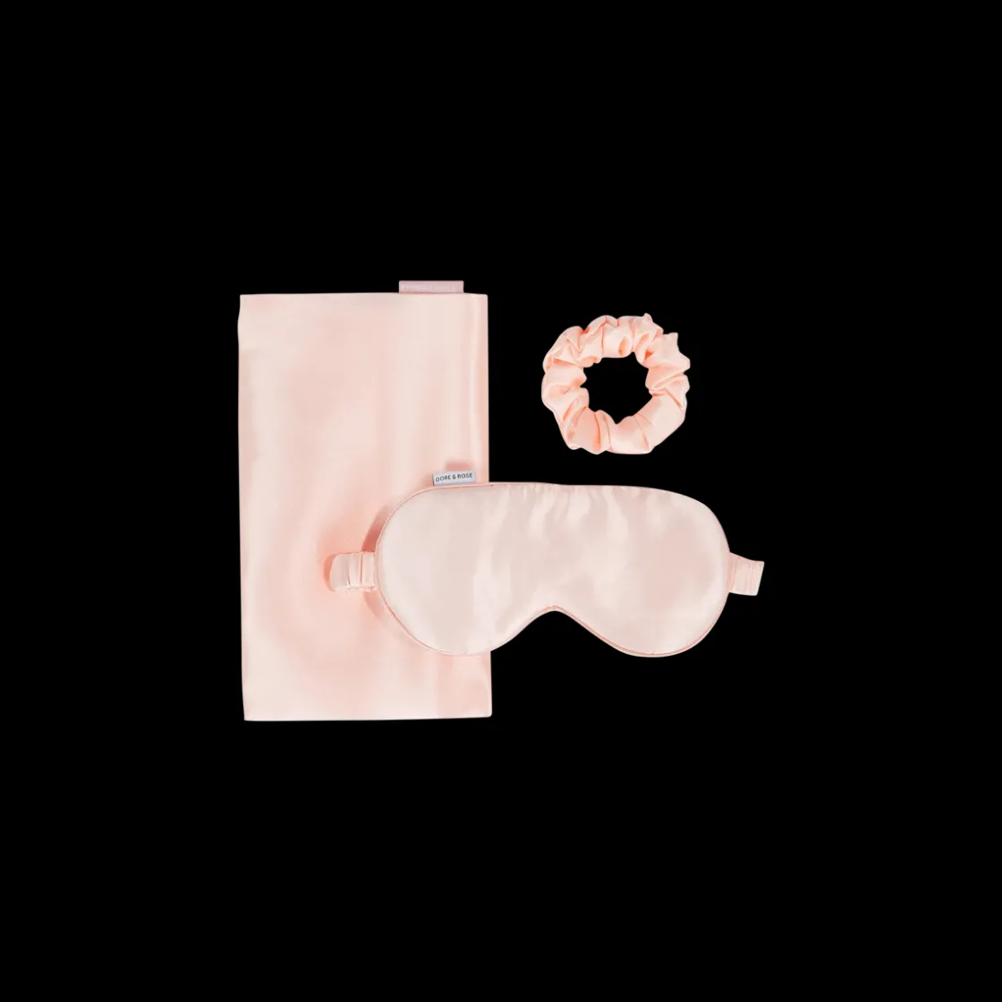 Dore & Rose Silk Sleep Bundle Rose