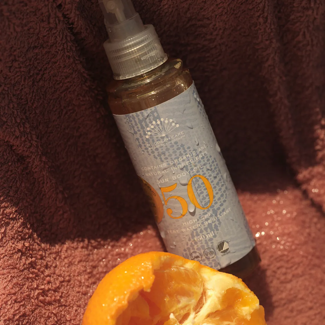 Rudolph Care Sun Body Oil SPF 50 150ml Clearance