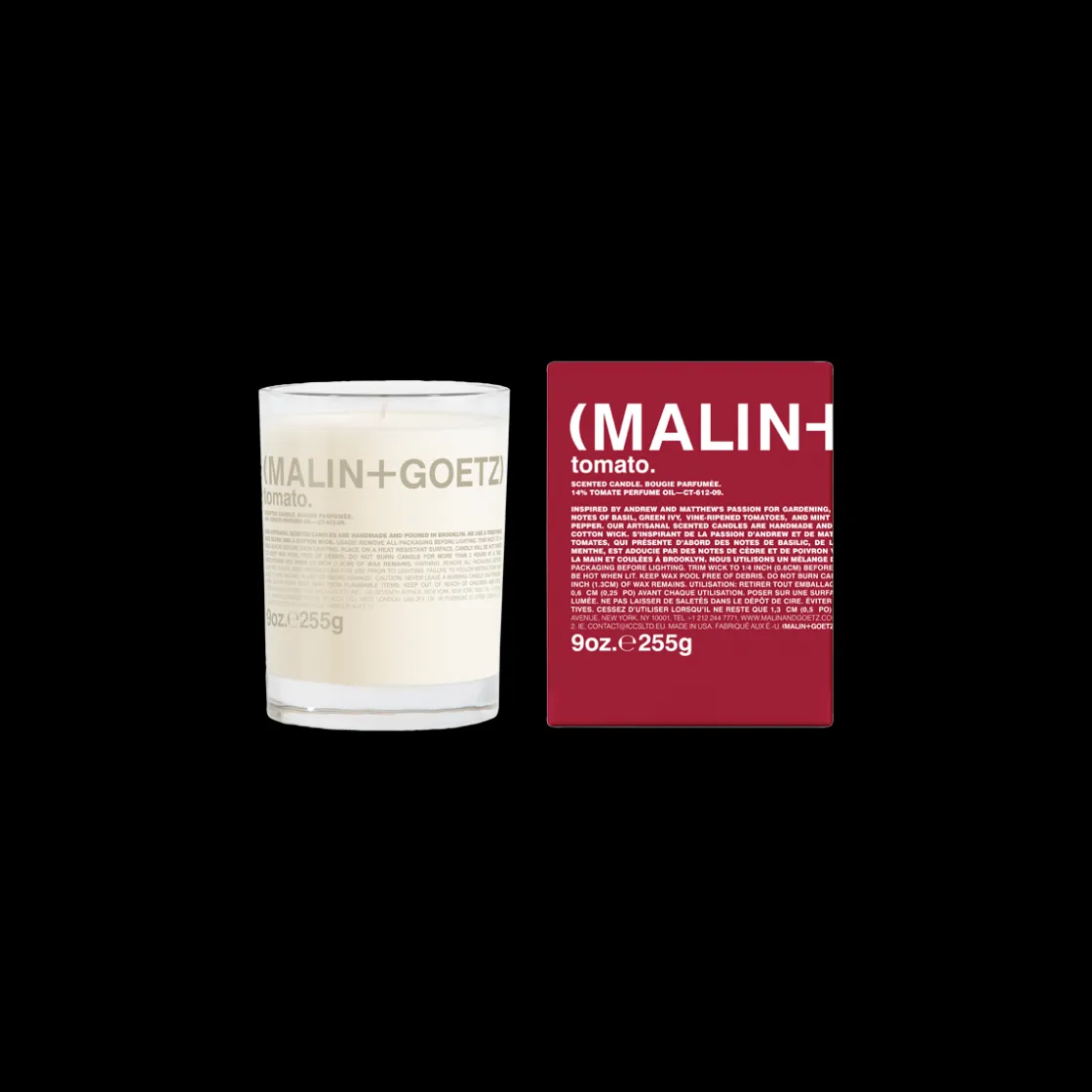 MALIN+GOETZ Tomato Scented Candle 255gr Hot
