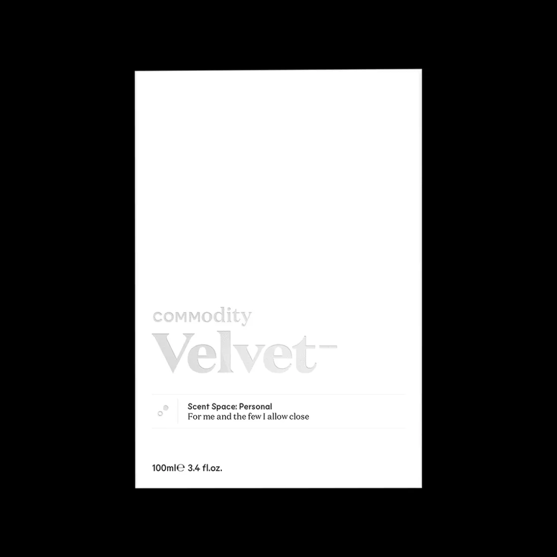Commodity Velvet- Personal 100ml Discount